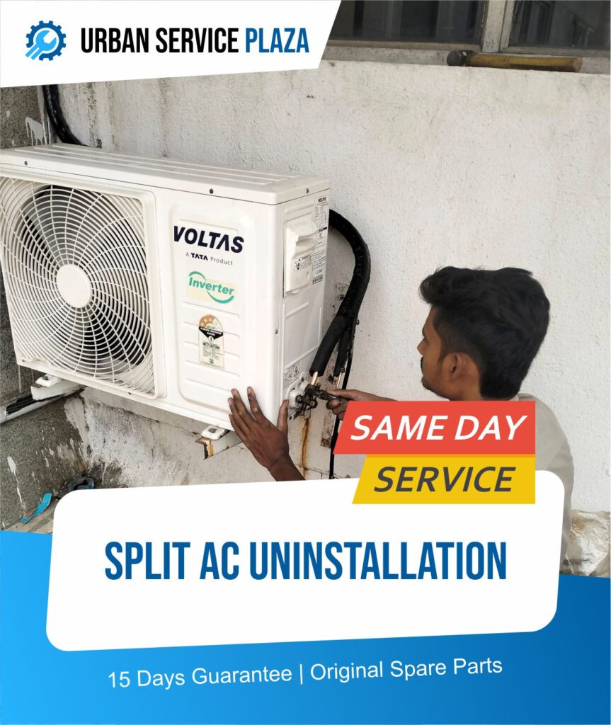 split ac uninstallation
