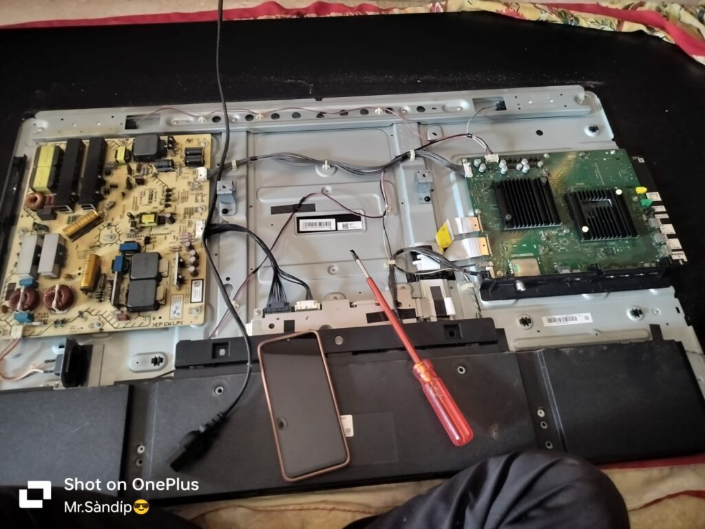 LED TV back panel
