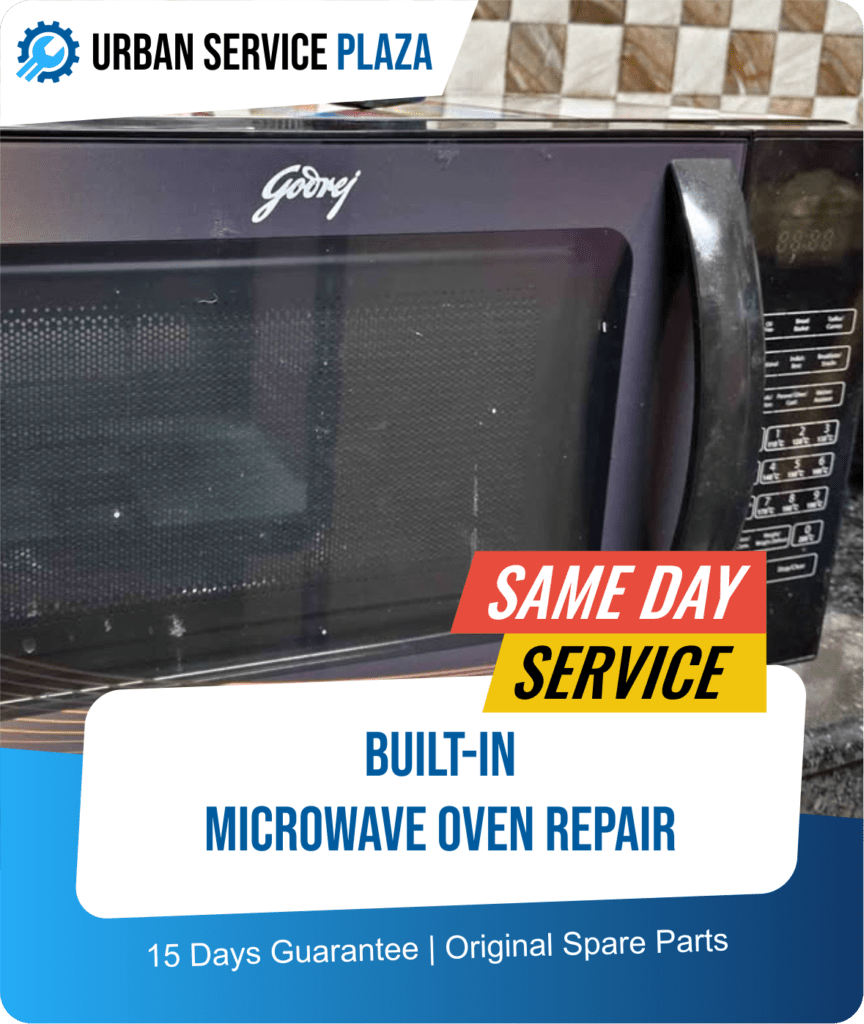 built in microwave oven repair