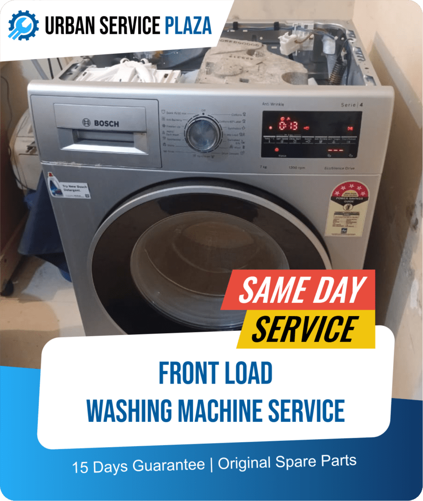 front load washing machine service