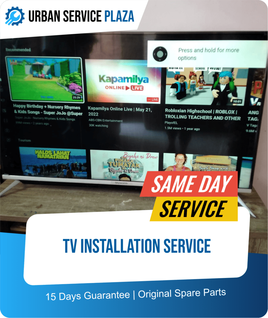 tv installation service