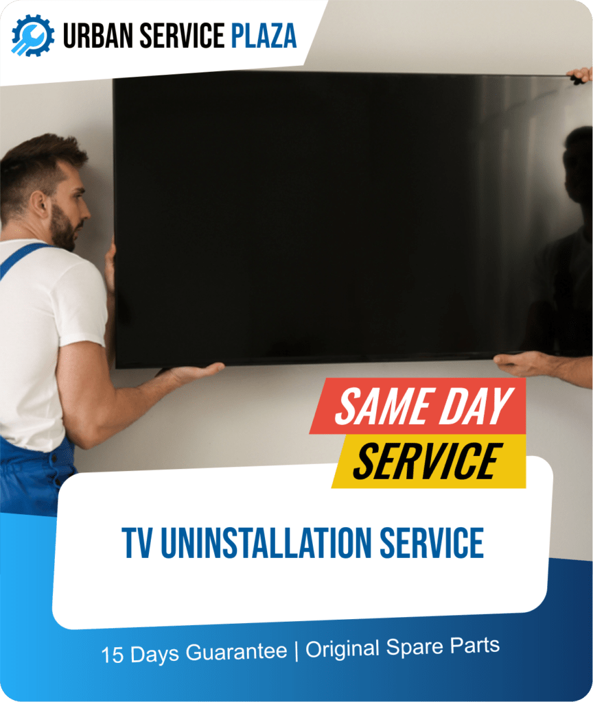 tv uninstallation service