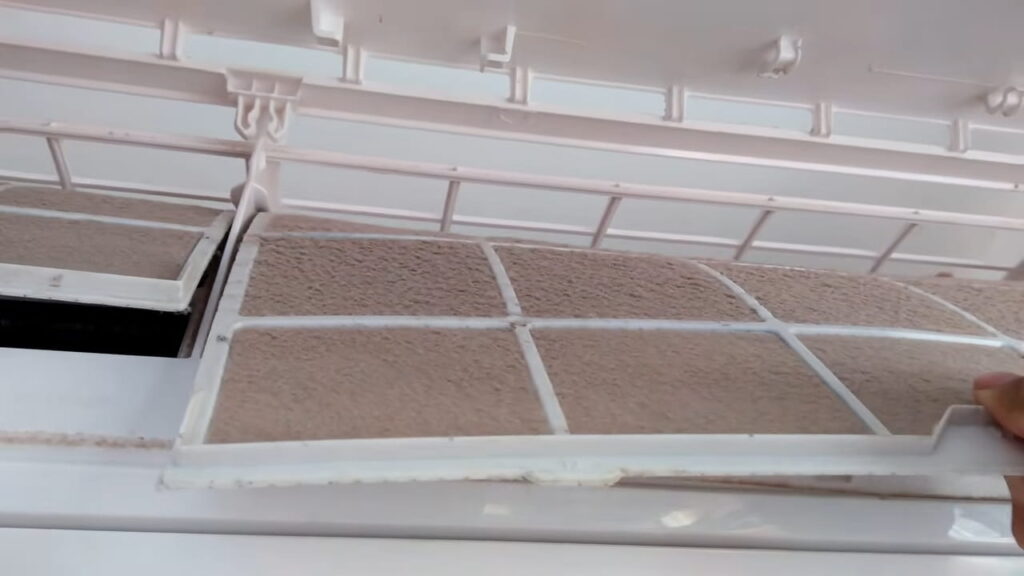 AC filter dirty