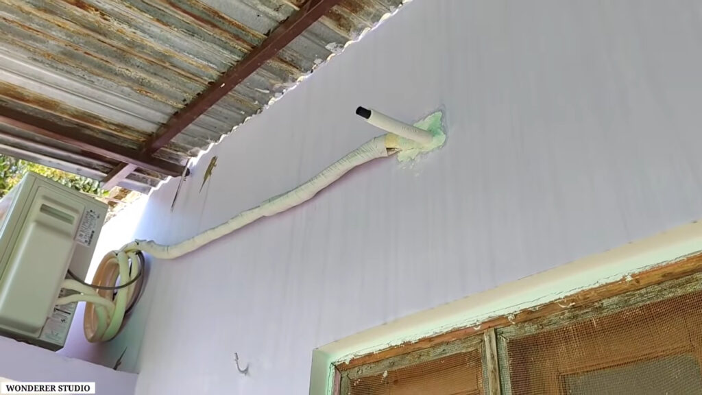 ac drain pipe