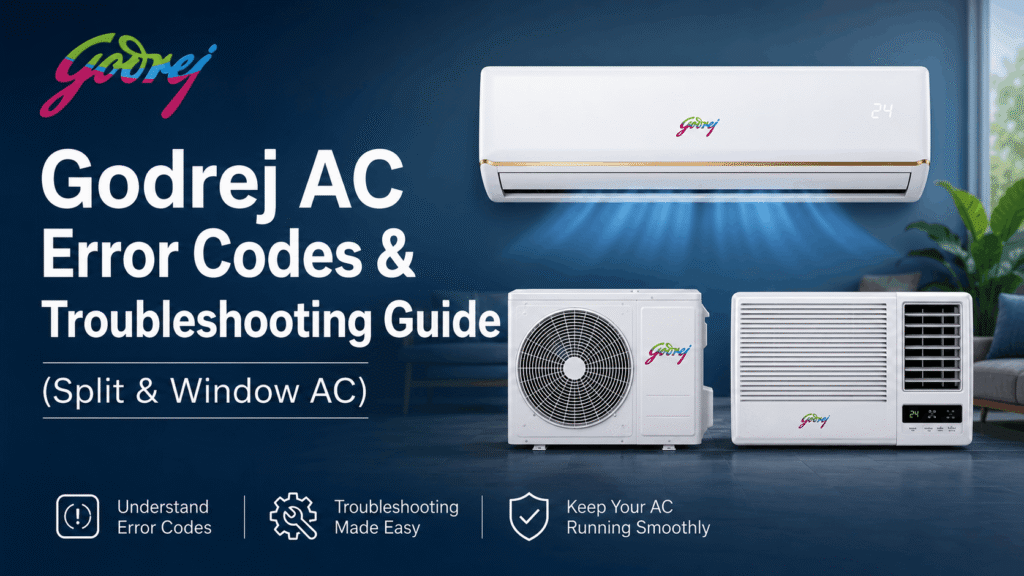 godrej ac error codes
