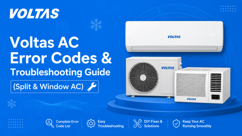 voltas error codes