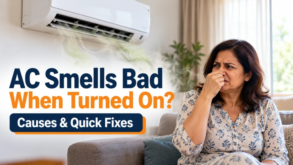 AC Smells Bad_ Quick Fixes