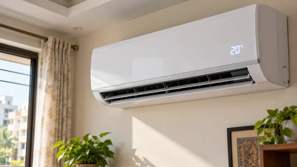Modern Air Conditioner at 20°C