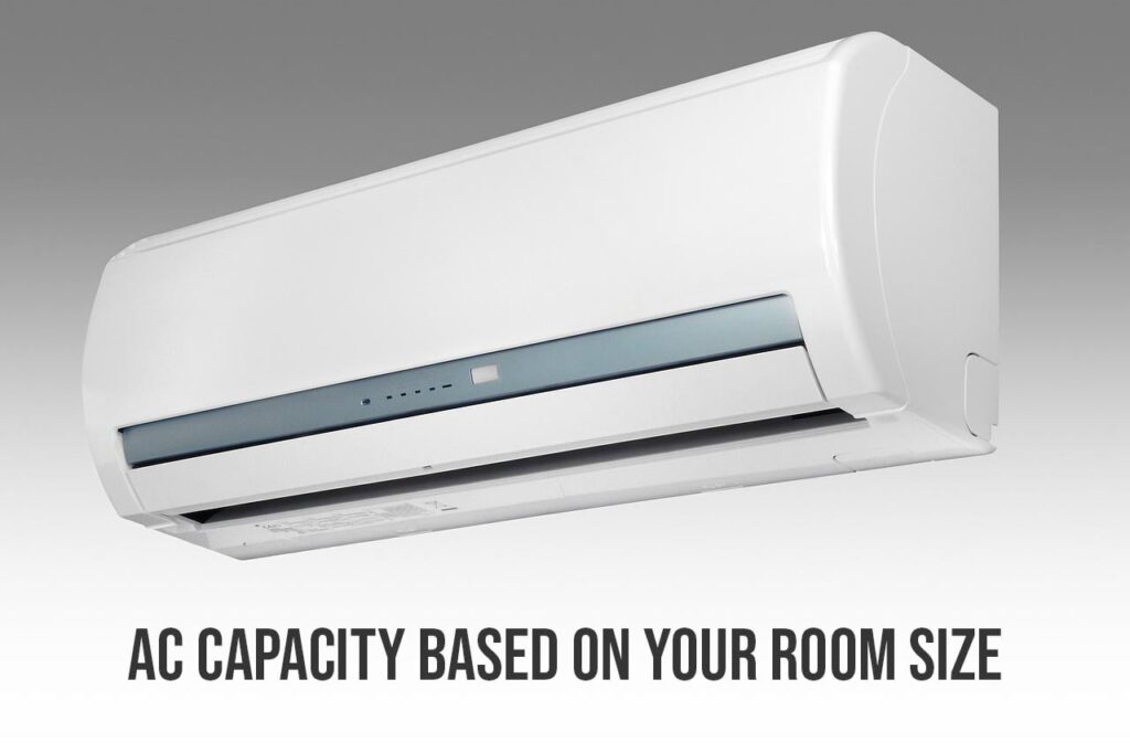 ac capacity based on room size